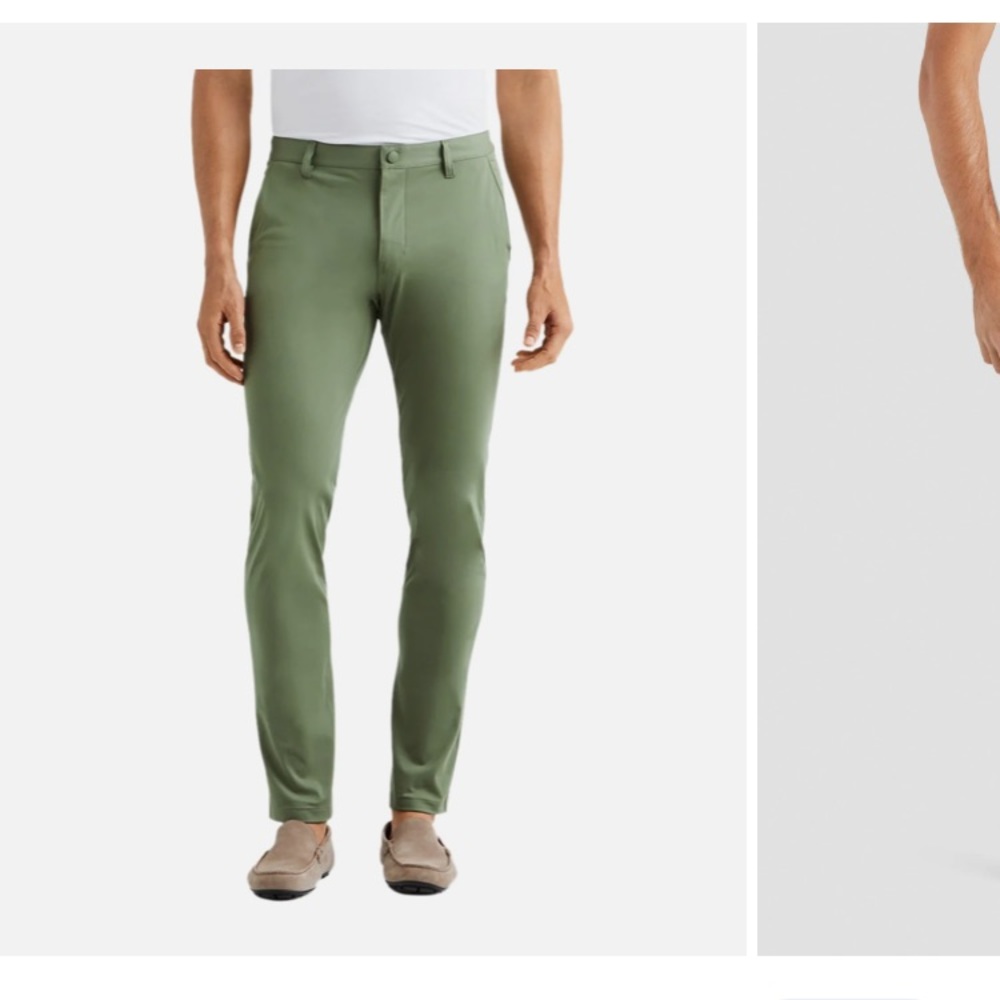 Rhone Slim Commuter Pants in Olivine 31